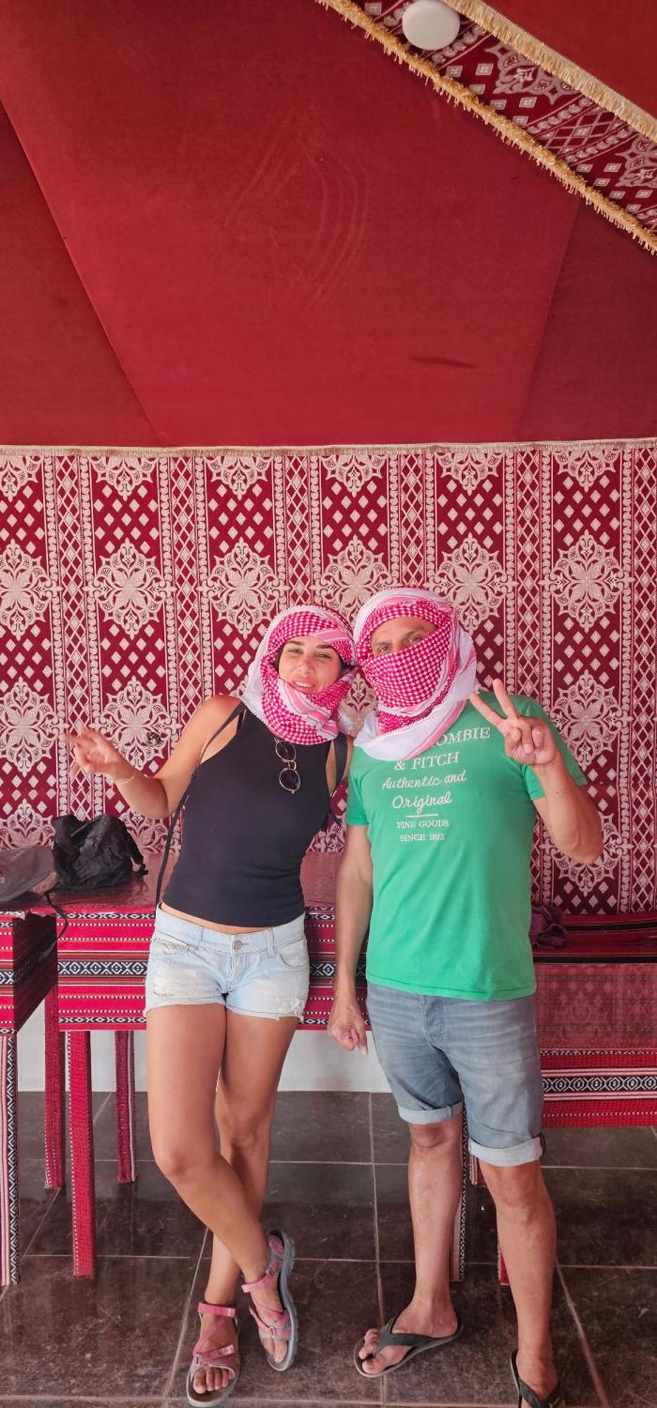 Bed and Breakfast Titanic Camp Wadi Rum Esterno foto