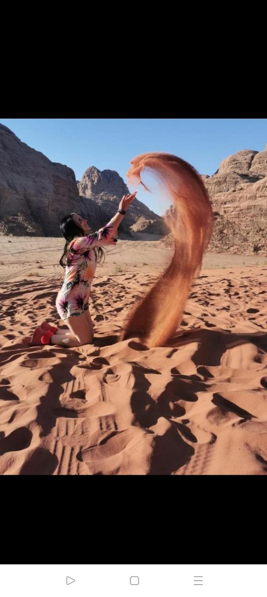 Bed and Breakfast Titanic Camp Wadi Rum Esterno foto