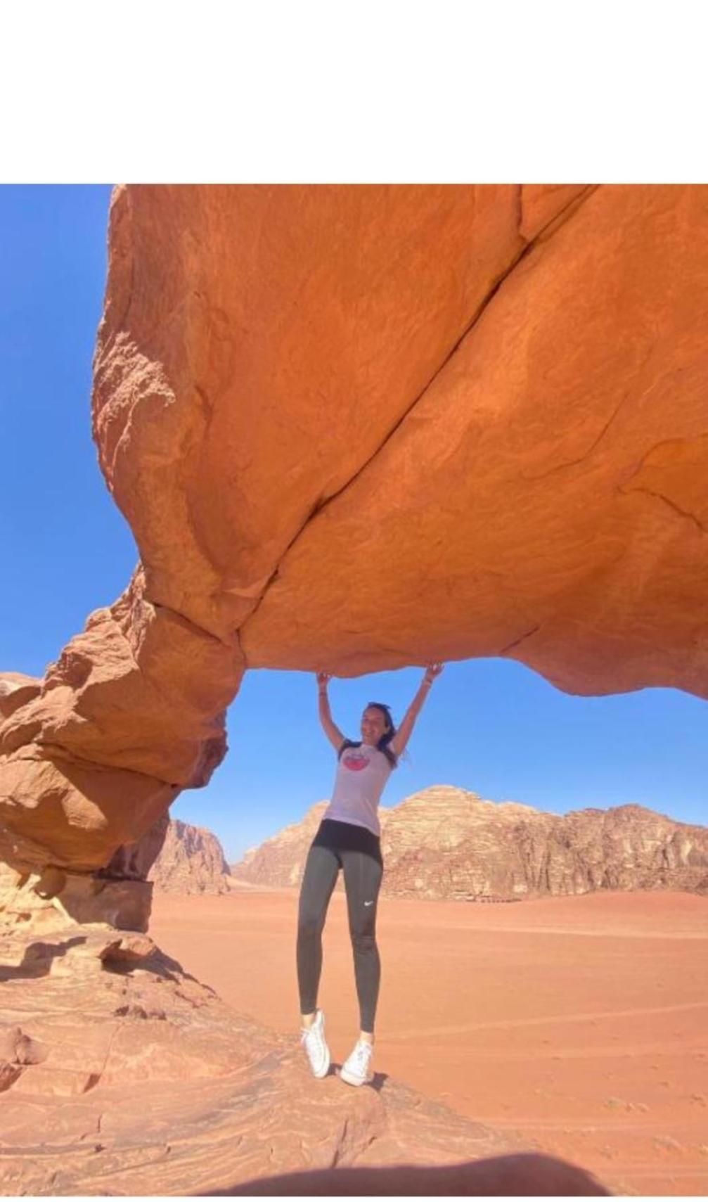 Bed and Breakfast Titanic Camp Wadi Rum Esterno foto